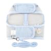 DoggieDesign Breathable Cool Mesh Dog Harness and Leash Set