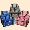 Dog Folding Soft Washable Car Booster Seat Travel Carrier with Travel Bags