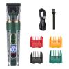Rechargeable Cordless Dog Hair Clippers Set Low Noise Pet Grooming Clippers