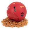 Interactive Rubber Treat Dispensing Dog Puzzle Ball