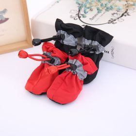 Dog Shoes; Large Pet Waterproof Chihuahua Anti-slip Boots Puppy Cat Socks Botas S/M/L/XL (Color: Beige, size: XXL)