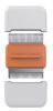 Pet Life 'Zipocket' 2-in-1 Underake and Stainless Steel Travel Grooming Dog Comb