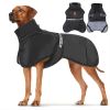 Reflective Calming Dog Winter Coat with Windproof Soft Wrap