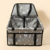 Dog Folding Soft Washable Car Booster Seat Travel Carrier with Travel Bags