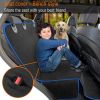 Scratch Resistant Oxford Dog Car Seat Cover and Pet Travel Mat