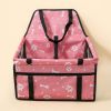 Dog Folding Soft Washable Car Booster Seat Travel Carrier with Travel Bags