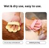 Dog Bath Soothing Massage Rubber Comb