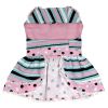 DoggieDesign Dots & Stripes Harness Dress