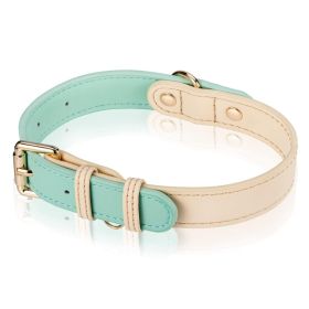 Mazzy Leather Dog Collar (Option: S)