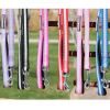 DoggieDesign Reflective Nylon Leash with Soft Grip Handle 3/4 in. Wide x 5 ft. Long