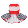 DoggieDesign Sailor Girl Dress with Matching Leash