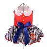 DoggieDesign Sailor Girl Dress with Matching Leash