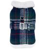 DoggieDesign Sherpa-Lined Dog Harness Coat