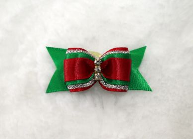 Luxury Christmas Bow (Color: Red & Green)